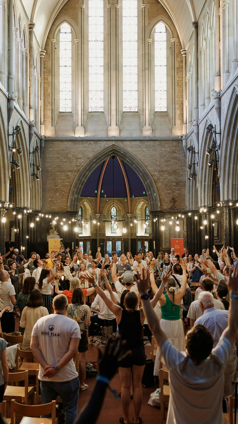 Worship service at Saint Paul's Hammersmith